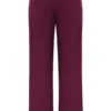 Rivi Weinrote Hose mit geradem Bein Rivi Weinrote Hose mit geradem Bein