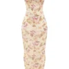 Robina Maxikleid mit Honeyflower-Print Robina Maxikleid mit Honeyflower-Print