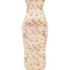Robina Maxikleid mit Honeyflower-Print Robina Maxikleid mit Honeyflower-Print
