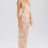 Robina Maxikleid mit Honeyflower-Print Robina Maxikleid mit Honeyflower-Print