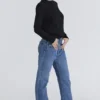 Rochelle Schwarzer Pullover aus Kaschmir und Wolle mit Rundhalsausschnitt Rochelle Schwarzer Pullover aus Kaschmir und Wolle mit Rundhalsausschnitt