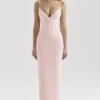 Romy Pink Mesh Bodycon-Maxikleid Romy Pink Mesh Bodycon-Maxikleid