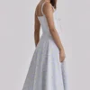 Rosalee Blaues Midi-Kleid mit Wildblumen-Print Rosalee Blaues Midi-Kleid mit Wildblumen-Print