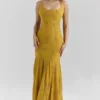 Rosalia – Goldverziertes, handbesticktes Maxikleid Rosalia – Goldverziertes, handbesticktes Maxikleid
