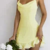 Rossella Buttercup Rüschen-Minikleid Rossella Buttercup Rüschen-Minikleid