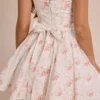 Sade Rose Print Stretch-Baumwoll-Minikleid Sade Rose Print Stretch-Baumwoll-Minikleid