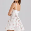 Sade Rose Print Stretch-Baumwoll-Minikleid Sade Rose Print Stretch-Baumwoll-Minikleid
