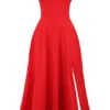 Saira Scarlet Midi-Sommerkleid Saira Scarlet Midi-Sommerkleid