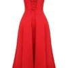 Saira Scarlet Midi-Sommerkleid Saira Scarlet Midi-Sommerkleid