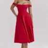 Saira Scarlet Midi-Sommerkleid Saira Scarlet Midi-Sommerkleid