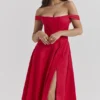 Saira Scarlet Midi-Sommerkleid Saira Scarlet Midi-Sommerkleid