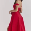 Saira Scarlet Midi-Sommerkleid Saira Scarlet Midi-Sommerkleid