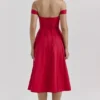 Saira Scarlet Midi-Sommerkleid Saira Scarlet Midi-Sommerkleid