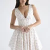 Salma Rose Print Minikleid Salma Rose Print Minikleid