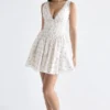 Salma Rose Print Minikleid Salma Rose Print Minikleid