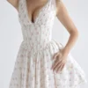 Salma Rose Print Minikleid Salma Rose Print Minikleid