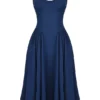 Samaria French Navy Korsett-Sommerkleid Samaria French Navy Korsett-Sommerkleid