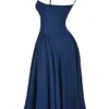 Samaria French Navy Korsett-Sommerkleid Samaria French Navy Korsett-Sommerkleid