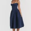 Samaria French Navy Korsett-Sommerkleid Samaria French Navy Korsett-Sommerkleid
