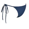 Santorini Bikinis-Unterteil in Tiefblau mit seitlichen Bändern Santorini Bikinis-Unterteil in Tiefblau mit seitlichen Bändern