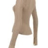 Savannah Taupe Langarm-Strick-Oberteil Savannah Taupe Langarm-Strick-Oberteil