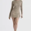 Savannah Taupe Langarm-Strick-Oberteil Savannah Taupe Langarm-Strick-Oberteil