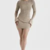 Savannah Taupe Langarm-Strick-Oberteil Savannah Taupe Langarm-Strick-Oberteil