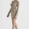 Savannah Taupe Langarm-Strick-Oberteil Savannah Taupe Langarm-Strick-Oberteil