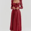 Sebille Ruby Midi-Korsetts-Kleid Sebille Ruby Midi-Korsetts-Kleid