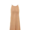 Selia Goldfarbenes Strick-Maxikleid Selia Goldfarbenes Strick-Maxikleid