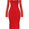 Seraphina Scarlet Korsetts-Kleid Seraphina Scarlet Korsetts-Kleid