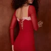 Seraphina Scarlet Korsetts-Kleid Seraphina Scarlet Korsetts-Kleid