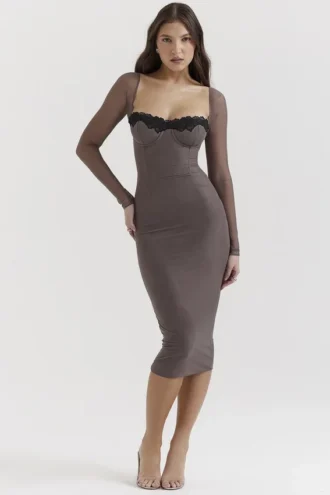 Seraphina Smoke Korsetts-Kleid