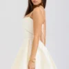 Serenita Vintage-Minikleid in Creme mit Blumenmuster Serenita Vintage-Minikleid in Creme mit Blumenmuster