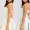Serenita Vintage-Minikleid in Creme mit Blumenmuster Serenita Vintage-Minikleid in Creme mit Blumenmuster