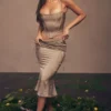 Chantelle Latte Satin-Korsett Chantelle Latte Satin-Korsett