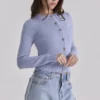 Signature Bluebell Kaschmir- und Merinowolle-Strickjacke Signature Bluebell Kaschmir- und Merinowolle-Strickjacke