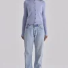 Signature Bluebell Kaschmir- und Merinowolle-Strickjacke Signature Bluebell Kaschmir- und Merinowolle-Strickjacke
