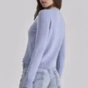 Signature Bluebell Kaschmir- und Merinowolle-Strickjacke Signature Bluebell Kaschmir- und Merinowolle-Strickjacke