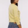 Signature Lemon Kaschmir- und Merinowolle-Strickjacke Signature Lemon Kaschmir- und Merinowolle-Strickjacke