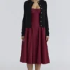 Signature Schwarze Strickjacke aus Kaschmir und Merinowolle Signature Schwarze Strickjacke aus Kaschmir und Merinowolle