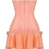 Sirena Sorbet Satin-Trägerloses Minikleid Sirena Sorbet Satin-Trägerloses Minikleid