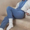 Halo Azure Oversize-Hoodie mit Baumwollfleece-Rückseite