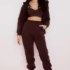 Sky Chocolate Jogginghose mit Fleece-Rückseite Sky Chocolate Jogginghose mit Fleece-Rückseite