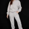 Sky Hellgraue Fleece-Hose für den Sport Sky Hellgraue Fleece-Hose für den Sport