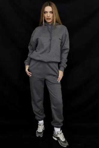 Sky Jogginghose mit dunkelgrauem Fleece-Rückseite