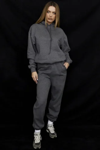 Sky Jogginghose mit dunkelgrauem Fleece-Rückseite