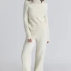Skye Ivory Rollkragen-Pullover aus Merinowolle Skye Ivory Rollkragen-Pullover aus Merinowolle