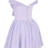 Soleil Orchid schulterfreies Minikleid Soleil Orchid schulterfreies Minikleid