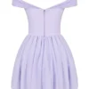 Soleil Orchid schulterfreies Minikleid Soleil Orchid schulterfreies Minikleid